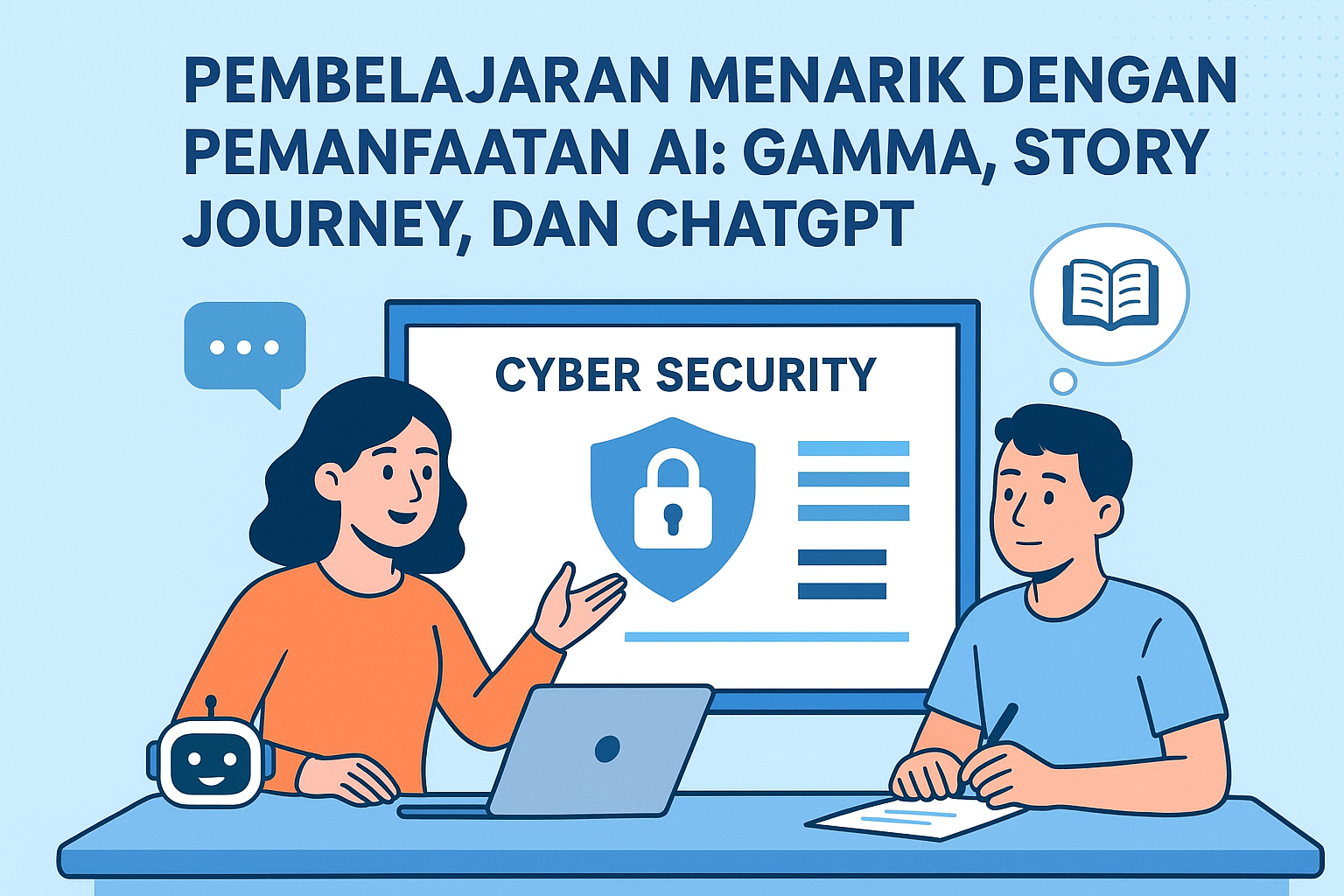 Pembelajaran Menarik dengan Pemanfaatan AI: Gamma, Story Journey, dan ChatGPT